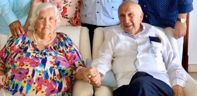 vincho y su esposa