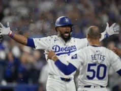 Dodgers sellan 5to título seguido del Oeste de la Liga Nacional