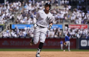 Judge se perdería la Serie del Comodín por distensión “moderada” en la pantorrilla