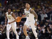 Yaxel Lendeborg fue seleccionado por los Warriors en el draft de la NBA