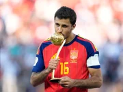 El centrocampista la selección española, Rodri, será operado de la espalda