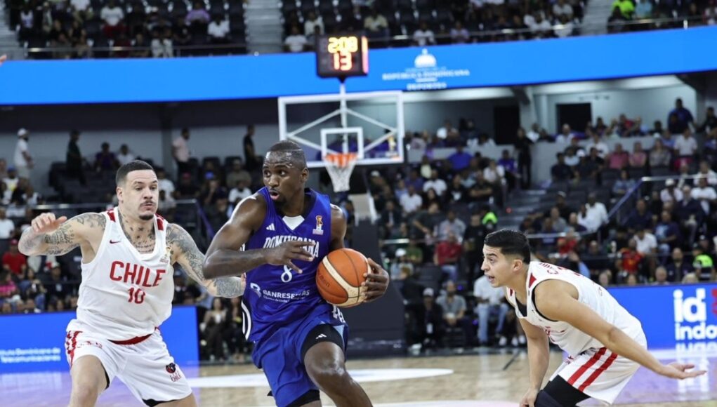 Dominicana vence a Chile y consigue sexta victoria en Cuarta Ventana Clasificatoria a Mundial de Basket Catar 2027