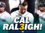 Raleigh guía paliza de los Marineros con su primer juego de tres jonrones