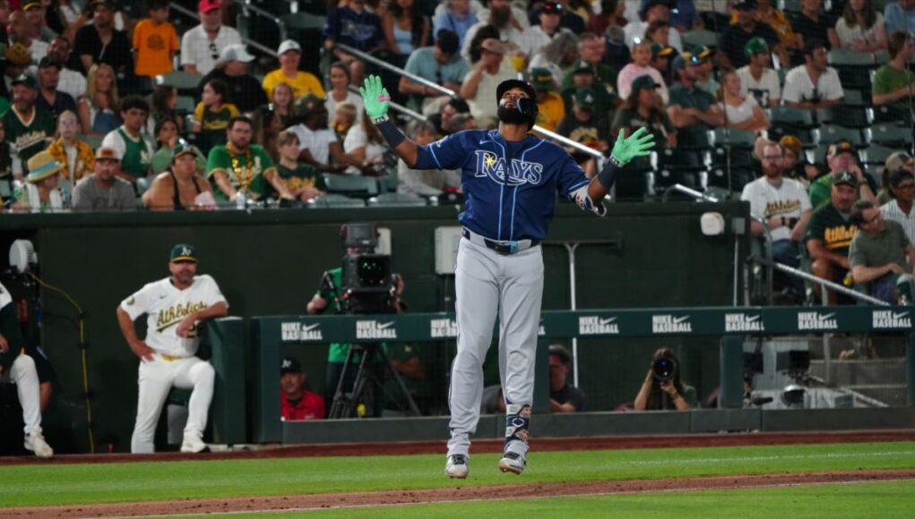 La alineación de los Rays es una mezcla de estrellas y jugadores de rol