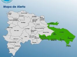 COE emite alerta verde para el Gran Santo Domingo y otras provincias por amenaza de onda tropical