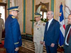 Abinader juramenta a nuevos comandantes del Ejército y la Fuerza Aérea y al director de la PN