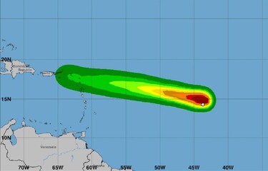 Dolly se degrada a onda tropical y podría llevar lluvias a RD entre domingo y lunes