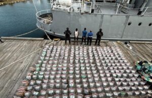 Incautan 1.3 toneladas de cocaína en Peravia