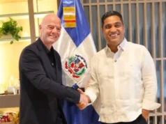 Gianni Infantino llega a RD y ofrece respaldo de la FIFA al fútbol dominicano