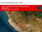 Terremoto de 7.2 en Perú fue percibido «fuerte», sin que se reporten daños hasta ahora