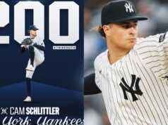 Schlittler alcanza su 200mo ponche y Bellinger salva el partido ante Boston con su brazo