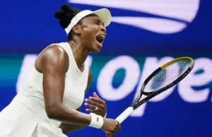 Venus Williams queda eliminada del US Open tras perder en primera ronda contra Sofia Kenin