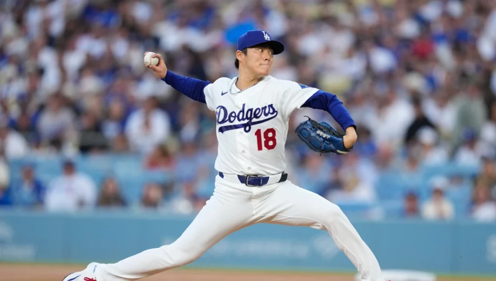 Yoshinobu Yamamoto ayuda a los Dodgers a vencer a los Brewers, líderes de la Liga Nacional