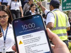 Suena alerta en celulares y pone a prueba protocolos de evacuación en Simulacro Nacional