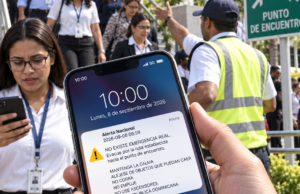 Suena alerta en celulares y pone a prueba protocolos de evacuación en Simulacro Nacional