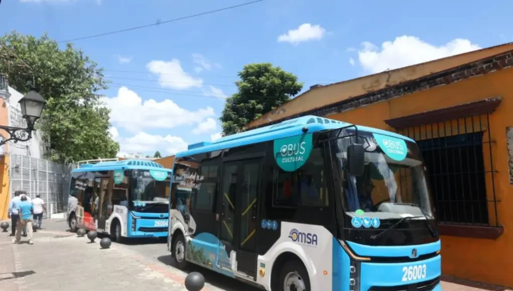 Ciudad Colonial estrena autobuses eléctricos