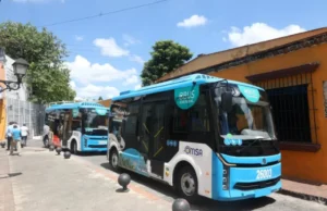 Ciudad Colonial estrena autobuses eléctricos