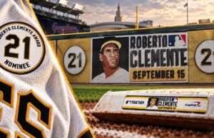Anunciados los nominados al Premio Roberto Clemente del 2026