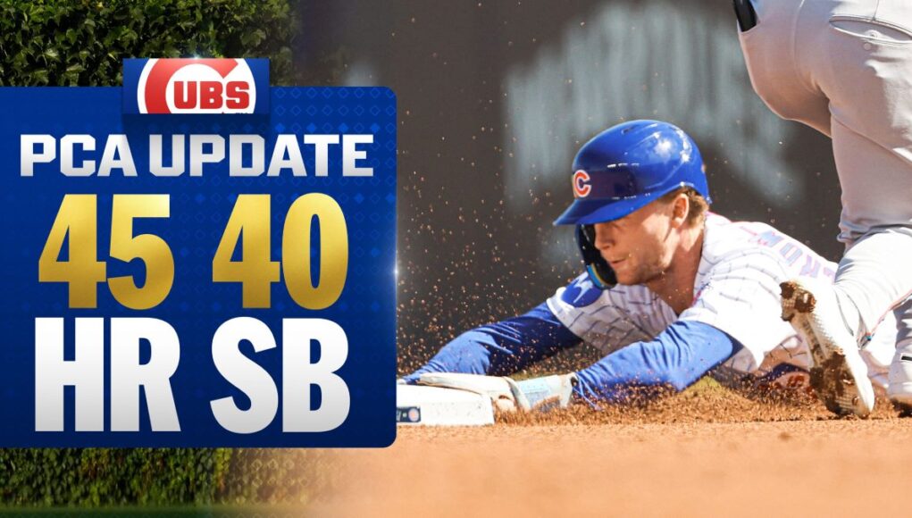 ¡40-40 para Crow-Armstrong! El astro de los Cubs es el séptimo jugador en el exclusivo club