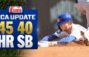 ¡40-40 para Crow-Armstrong! El astro de los Cubs es el séptimo jugador en el exclusivo club
