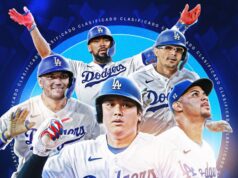¡14 al hilo! Dodgers igualan el récord de G.L. de pases consecutivos a playoffs