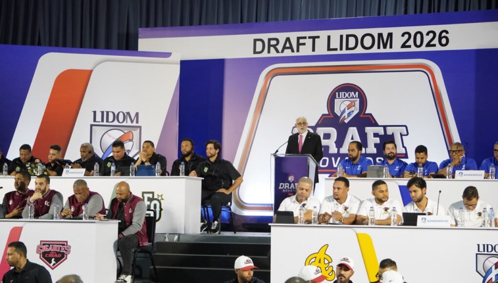 Conozca las escogencias de los equipos en draft Lidom 2026