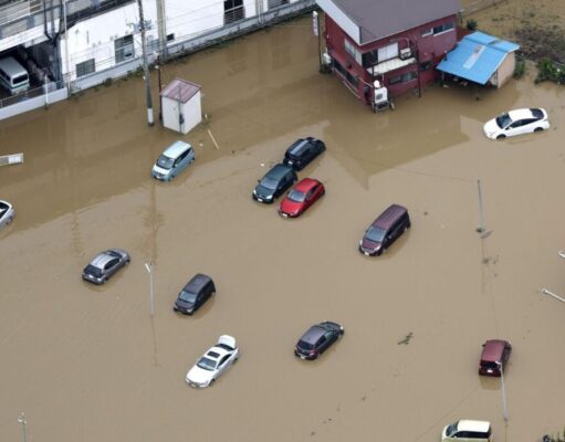 Japón eleva la alerta máxima de emergencia en Nagoya tras lluvias récord e inundaciones