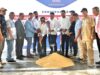 Ministro Kelvin Cruz inicia construcción del multiuso Sabana Iglesia, Santiago