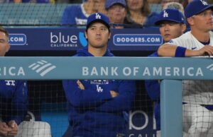 Ohtani se pierde su 4to juego seguido; Dodgers aún evalúan enviarlo a lista lesionado