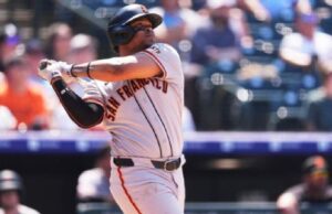 Rafael Devers, segundo Gigantes con al menos 30 jonrones desde Barry Bonds