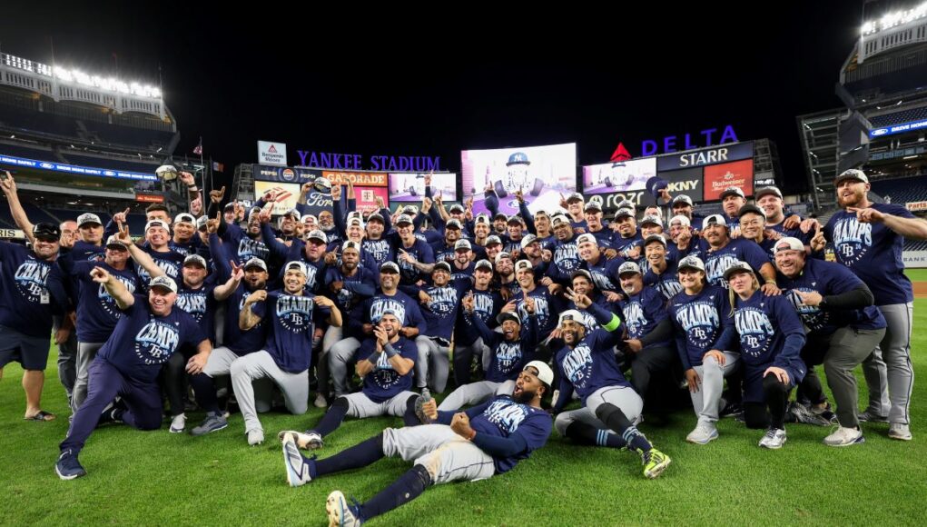 Tampa, campeones de la División Este de la Liga Americana