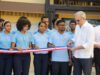Abinader inaugura ampliación del Centro Educativo San Vicente de Paúl en Los Mina