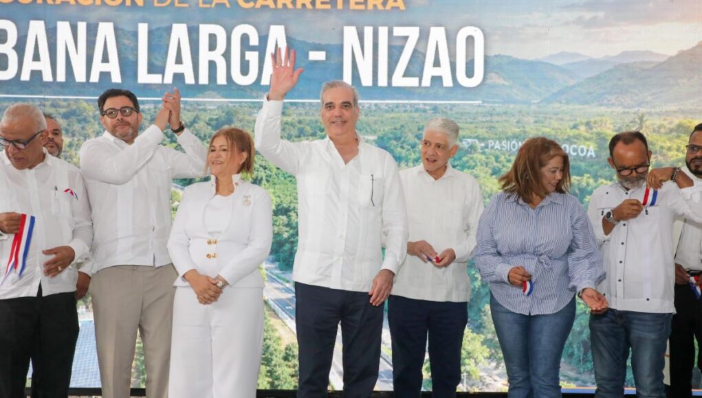 Abinader inaugura carretera Nizao-Sabana Larga-Ocoa y fortalece conexión entre Cibao y Sur