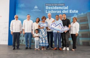 Banreservas financia 197 apartamentos de los 224 entregados por el presidente Abinader en Laderas del Este