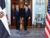 Ito Bisonó y Marco Rubio conversan sobre seguridad y cooperación entre RD y EE. UU.