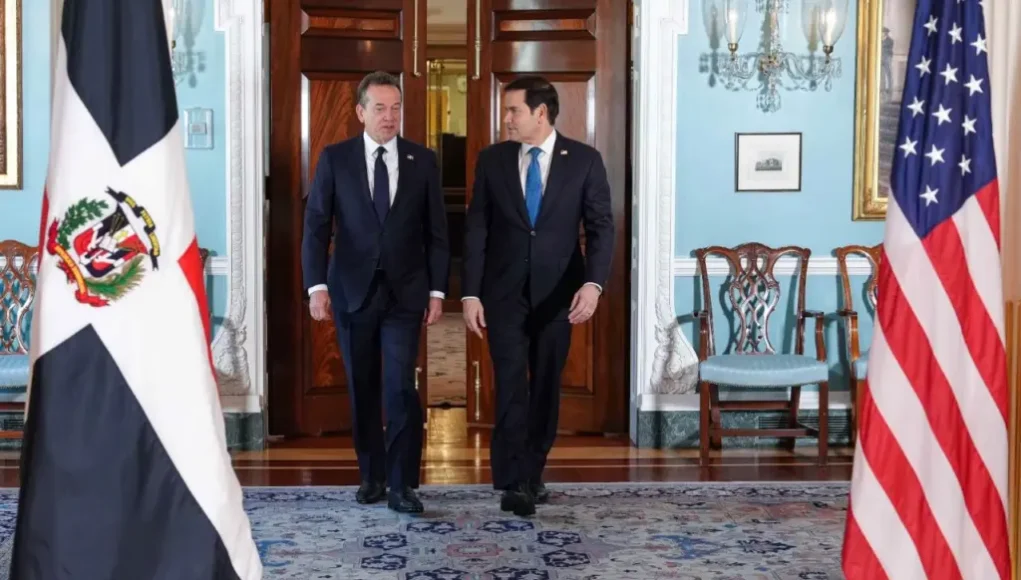 Ito Bisonó y Marco Rubio conversan sobre seguridad y cooperación entre RD y EE. UU.