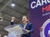 Bulin 47 se presenta en acto de Carolina Mejía y dice: «Si no es ella, no es nadie»