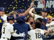 Chourio da la victoria a Cerveceros y toman ventaja 2-0 sobre Padres en Serie Divisional
