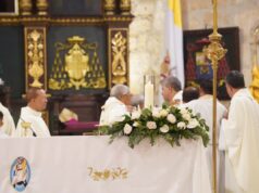 Ozoria agradece su misión como formador durante misa por sus 75 años