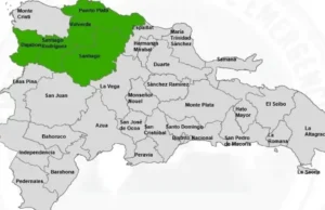 COE emite alerta para cinco provincias en alerta verde por los efectos de una activa vaguada