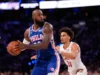 LeBron James queda descartado para el partido de los Sixers contra los Bucks