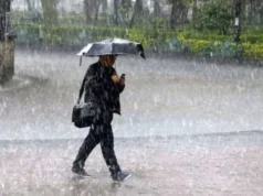 Vaguada provocará fuertes aguaceros y tormentas eléctricas