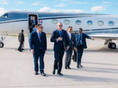 Abinader llega a Praga para participar en Conferencia Anual Forum 2000