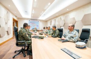 Ministro de Defensa encabeza reunión estratégica para dar seguimiento a situación en Haití