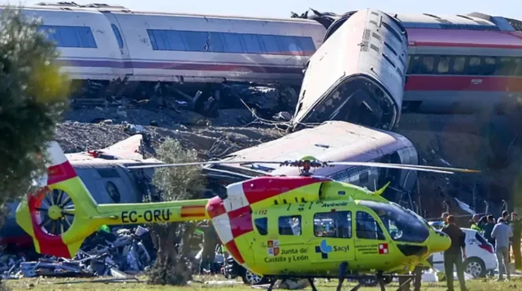 Al menos 31 fallecidos tras el choque de dos trenes en Toledo, España