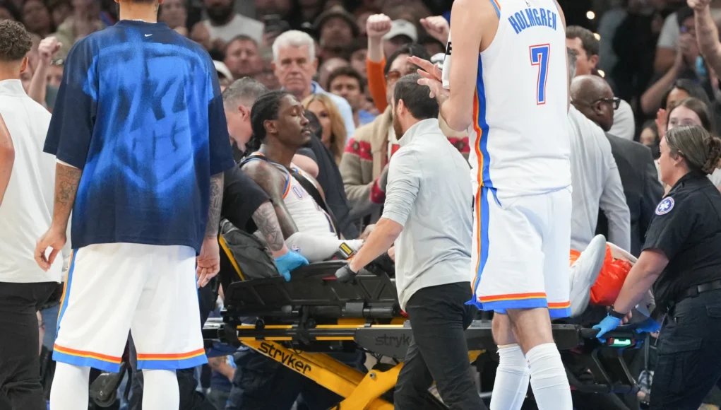 Los Thunder pierden a Jalen Williams por una grave lesión en la pierna